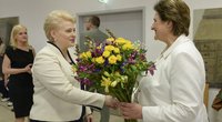 D. Grybauskaitė ir L. Graužinienė (nuotr. „Fotodiena.lt“ / Edvardo Blaževičiaus)