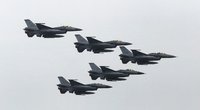 Danija teigia, kad Ukraina F-16 naikintuvus gaus antrąjį šių metų ketvirtį  (nuotr. SCANPIX)