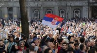 Protestai Serbijoje  (nuotr. SCANPIX)