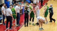 Kurčiųjų krepšinio čempionatas: dvi su puse valandos trukusiose rungtynėse lietuviai įveikė argentiniečius. ( nuotr. Augusto Četkausko)