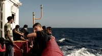 Migrantų gelbėjimo laivas (nuotr. SCANPIX)