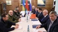 Trečiasis Ukrainos ir Rusijos atstovų susitikimas (nuotr. Gamintojo)