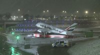 Londono Heathrow oro uoste – atšaukti skrydžiai: tokios sąlygos tęsis iki savaitės pabaigos (nuotr. stop kadras)