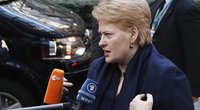 Lietuvos prezidentė kreipiasi net į D. Trumpą: Rusijai siunčia aiškią žinią (nuotr. SCANPIX)