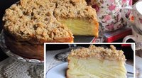 Nematomas kriaušių ir obuolių pyragas (Nuotr. Ritos receptai)  