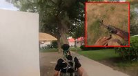 „Hamas“ teroristas nufilmavo savo mirtį: išplitusiame vaizdo įraše – šokiruojantys vaizdai (tv3.lt fotomontažas)