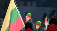 Jaunimo žiemos olimpinių žaidynių atidaryme plazdėjo ir Lietuvos trispalvė (nuotr. Organizatorių)