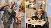 Linas Vaitkevičius su mylimąja atšventė pirmąjį sūnaus gimtadienį (nuotr. asm. archyvo)
