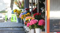 Konarskio gėlių turgus (nuotr. Tv3.lt/Ruslano Kondratjevo)