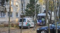 Tragedija Vilniuje: šiukšliavežė pervažiavo ir mirtinai sužalojo moterį (nuotr. Broniaus Jablonsko)