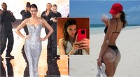 Kendall Jenner (instagram.com ir SCANPIX nuotr. montažas)
