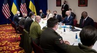 Joe Bideno susitikimas su Ukrainos ministrais (nuotr. SCANPIX)
