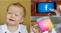 Fotografuojate savo vaikus „Facebook“ ir „Instagram“? Turi jums labai liūdnų žinių (nuotr. 123rf.com)