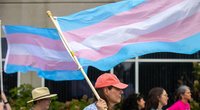 Trans žmonių vėliava (nuotr. SCANPIX)