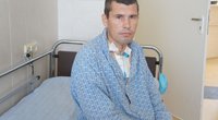 Šiaulietis Sergejus Žukovas jaučiasi kaip antrą kartą gimęs, nes gydytojai išgelbėjo jo gyvybę (nuotr. Z. Katkienės)  