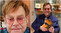 75-erių Eltono Johno sveikata kelią nerimą: pastebėtas neįgaliojo vežimėlyje (nuotr. Instagram)