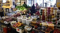 Maisto prekių kainos turguje (nuotr. stop kadras)