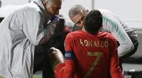 C. Ronaldo patyrė traumą (nuotr. SCANPIX)