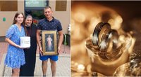 Lietuvių poros noras vestuvėms spaudžia širdį: verti didžiausios pagarbos (nuotr. facebook.com)