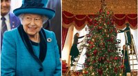 Karalienės eglė Windsor pilyje (nuotr. SCANPIX) tv3.lt fotomontažas