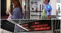 Apsilankė Nandzingo metro: nustebino pareigūnų geranoriškumas ir pavyzdinė švara (nuotr. Juozo Skaros)