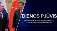 DIENOS PJŪVIS. Rusija ir Kinija nori naujos pasaulio tvarkos – kaip atsakys Vakarai? (tv3.lt koliažas)