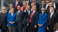Donaldas Trumpas NATO viršūnių susitikime (nuotr. SCANPIX)