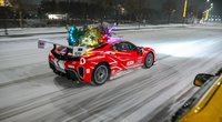 „Ferrari 488 Challenge EVO“  automobilis Kauno gatvėse (nuotr. Lukas Markosian)  