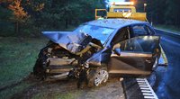 Kelyje Vilnius – Alytus kraupi avarija: keleiviai labai sunkios būklės nuotr. Broniaus Jablonsko
