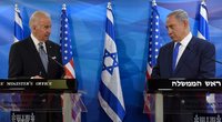 J. Bidenas ir B. Netanyahu (nuotr. SCANPIX)