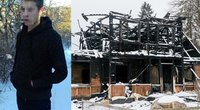 Po gaisro broliai liko be mamos (Nuotr. facebook.com ir Ruslano Kondratjevo)  