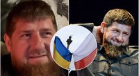 Planais užimti Lenkiją „per 6 sekundes“ pasidalijęs Kadyrovas buvo išjuoktas: „Nedaryk gėdos“ (instagram.com ir SCANPIX nuotr. montažas)