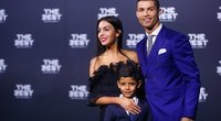 Cristiano Ronaldo su šeima (nuotr. SCANPIX)