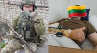 Lietuvių kariai Ukrainoje (tv3.lt fotomontažas)
