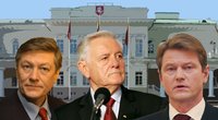 Artūras Paulauskas, Valdas Adamkus ir Rolandas Paksas (tv3.lt fotomontažas)