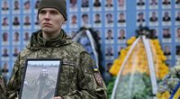 Ukrainoje atsisveikinta su kare žuvusiu lietuviu T. Tumu (nuotr. SCANPIX)