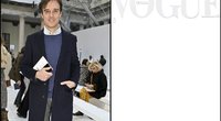 Emanuele Farneti ir naujasis „Vogue“ numeris (nuotr. SCANPIX) tv3.lt fotomontažas