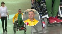 To Lietuvoje dar nebuvo – neįgaliojo vežimėliu zarasiškis siekė Gineso rekordo (tv3.lt koliažas)