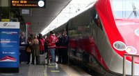 Italijoje – naujovė: kursuoja traukinys „be COVID-19“ (nuotr. stop kadras)