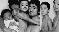 Tėvas ir sūnus fotografuojasi 29-erius metus: bet būtina pažiūrėti iki galo!  (nuotr. asmeninio albumo („Facebook“)