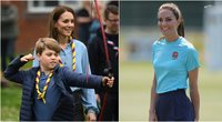 Kate Middleton ir princas George'as (nuotr. SCANPIX)