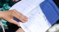 Abiturientai laikė matematikos egzaminą (nuotr. Fotodiena/Justino Auškelio)