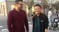 Jack Ma Vilniuje, Vido Rudoko LinkedIn paskyra (nuotr. stop kadras)