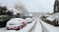 JK užklupus sniegui ir smarkiam vėjui, atšaukti traukiniai, uždarytos kai kurios mokyklos (nuotr. SCANPIX)