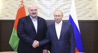 A. Lukašenka ir V. Putinas (nuotr. SCANPIX)