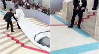 „Met gala“ – nekviesti svečiai: ant šventinio kilimo užsiropštė didžiulis tarakonas (tv3.lt koliažas)