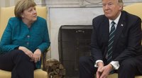 Donaldas Trumpas ir Vokietijos kanclerė Angela Merkel  (nuotr. SCANPIX)