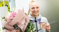 Grįžo Europos bokso čempionato bronzos medalininkė Ana Starovoitova (Paulius Peleckis/ BNS nuotr.)