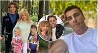 Maksimas Galkinas pasidalijo reta šeimos nuotrauka: gerbėjai stebisi Alos Pugačiovos amžiumi (nuotr. Instagram)
