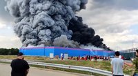 Milžiniškas gaisras Maskvos pašonėje: pagrindinė versija – padegimas (nuotr. Telegram)